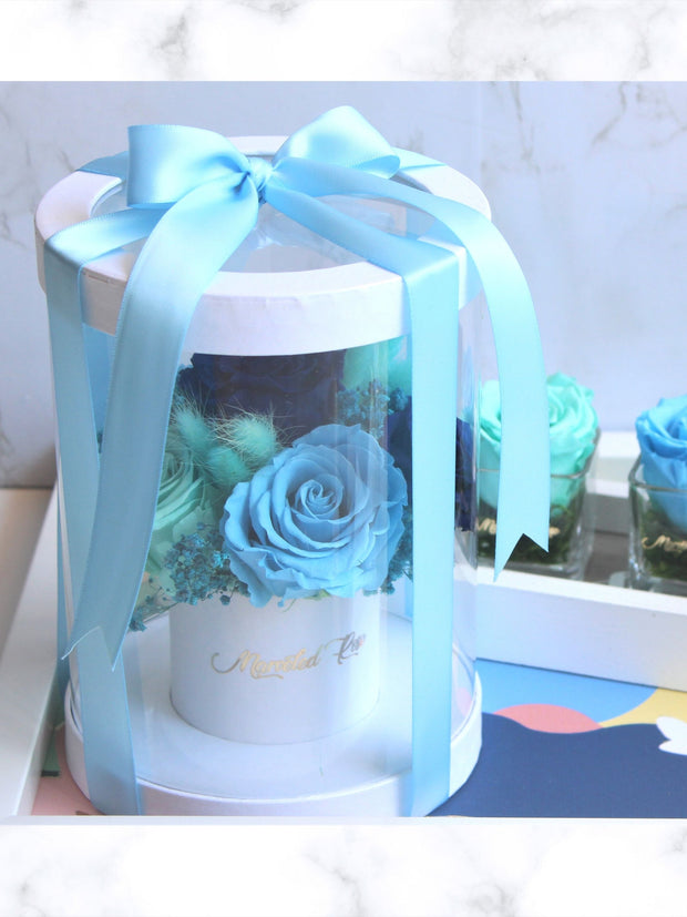 Cylinder Rose Box